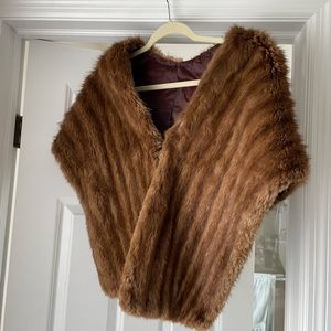 Vintage fur stole